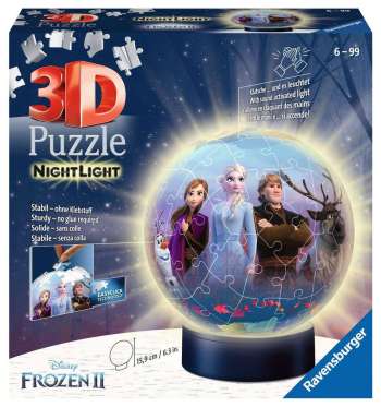 3D Puzzle Nightlight Puzzle Ball Frozen 2