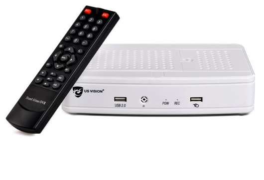 4-kanalig NVR - 1080p, HDMI-support, H.264 videokompression