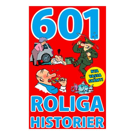 601 Roliga Historier Bok