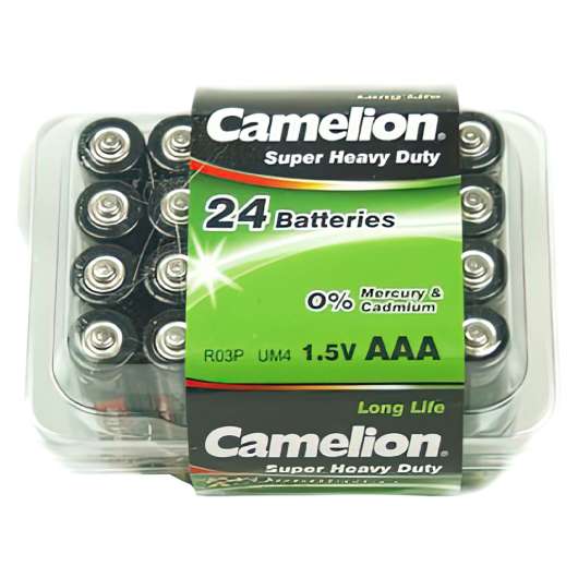 AAA Batteri Camelion 24-Pack