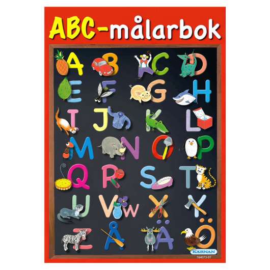 ABC Målarbok