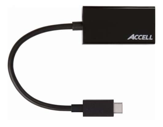 Accell USB-C - HDMI 2.0a Adapter, 4096x2160, 60Hz, HDCP 1.3, 0,15m, sv