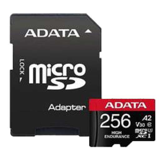 ADATA 256GB UHS-I U3 V30S(R:100MB/s/W:70MB/s) HIGH MicroSD w/adapter