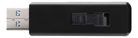 ADATA UV360 - USB-flashenhet - 128 GB - USB 3.2 Gen 1 - svart