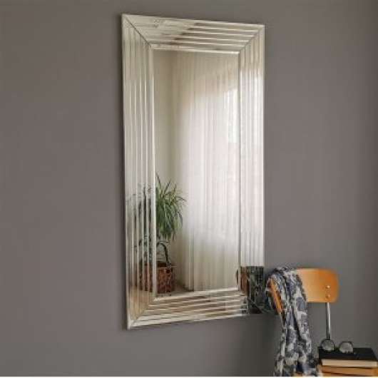Adonis spegel 130x65 cm - Silver