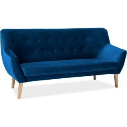 Aliana 3- sits soffa sammet