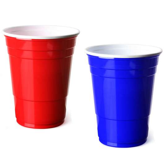 American Partycups (50-pack Röda)