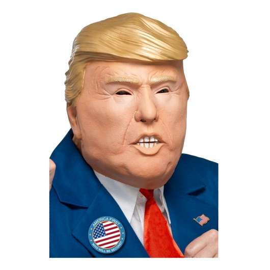 Amerikansk President Latexmask - One size