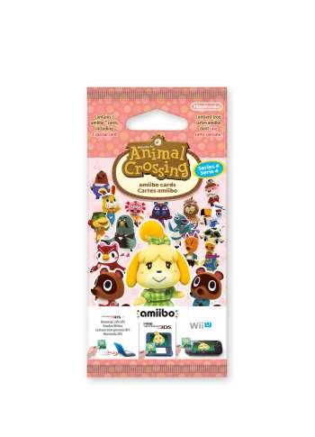 Animal Crossing Happy Home Designer amiibo Card Pack