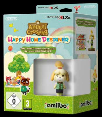 Animal Crossing Happy Home Designer + Amiibo Isabelle