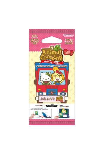 Animal Crossing New Leaf + Sanrio amiibo Cards Pack