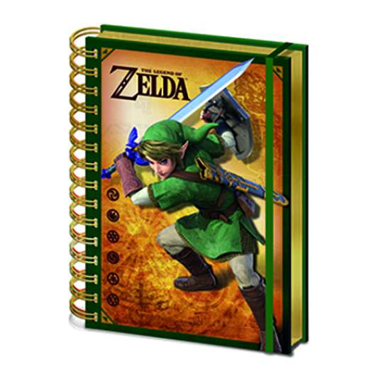 Anteckningsbok Zelda