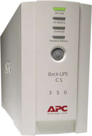 APC Back-UPS CS 350, 350 VA 120W 4 uttag tele/USB