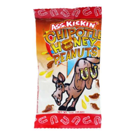 Ass Kickin Chipotle Honungsjordnötter - 340 gram