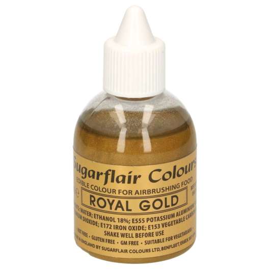 Ätbar Airbrushfärg Royal Guld