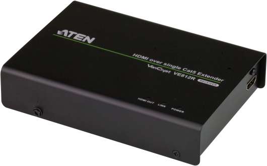ATEN VE812R, HDMI över Ethernet mottagare för VS1814T och VS1818T, s
