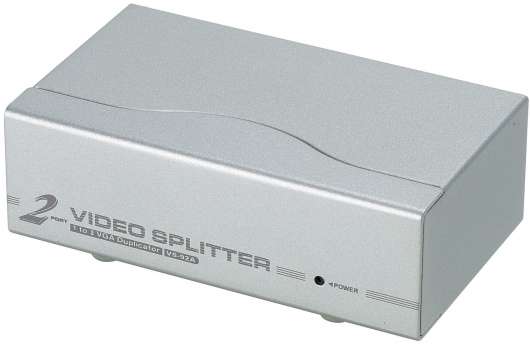 ATEN, VGA-splitter, 1-2, 1920x1440, 1xHD15 ha - 2xHD15ho