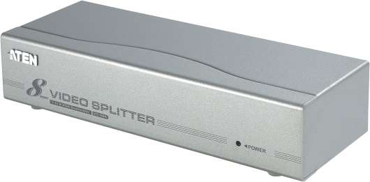 ATEN, VGA-splitter, 1-8, 1280x1024, HD15 ha - 8xHD15ho
