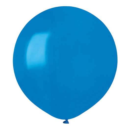 Ballonger Blå Runda Stora - 10-pack