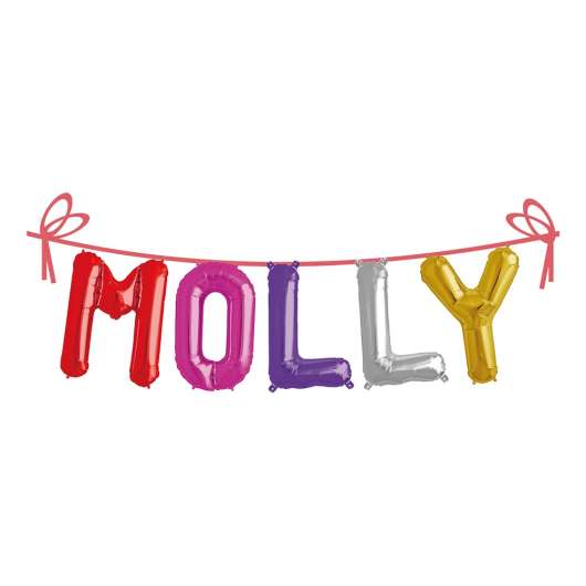 Ballonggirlang Folie Namn - Molly