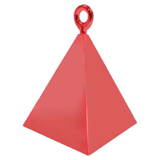 Ballongvikt Pyramid Röd