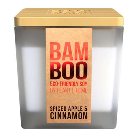 Bamboo Doftljus Äpple/Kanel - Liten