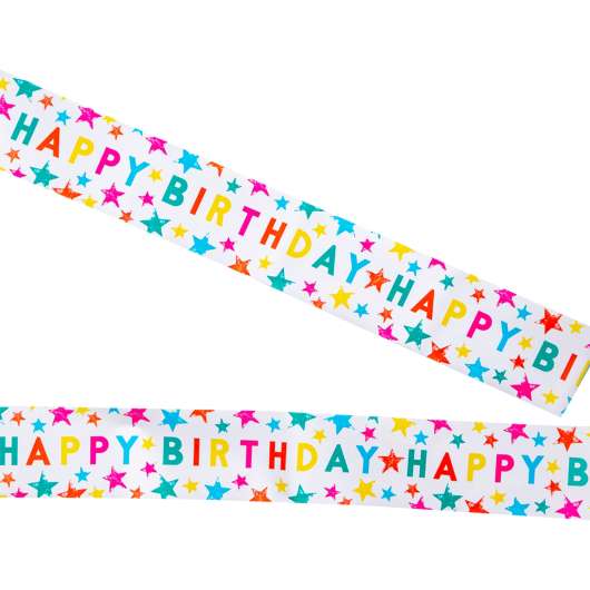 Banners Happy Birthday Bright Star - 2-pack
