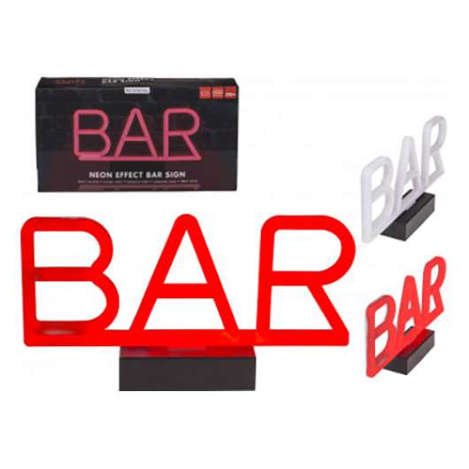Batteridriven Neonlampa Bar