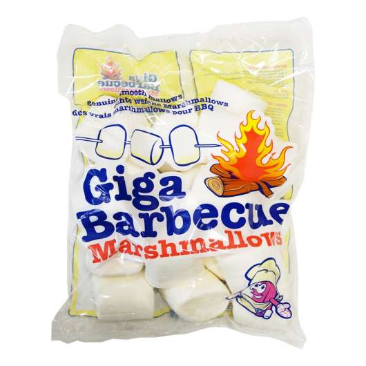 BBQ Giga Marshmallows - 750 gram