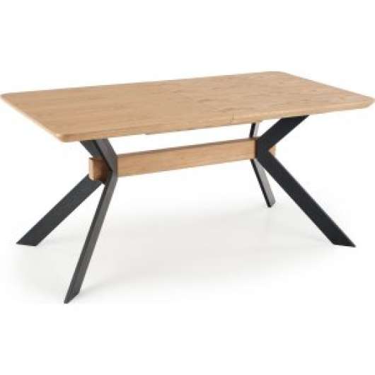 Bermuda matbord 160-220 cm - Ek/svart