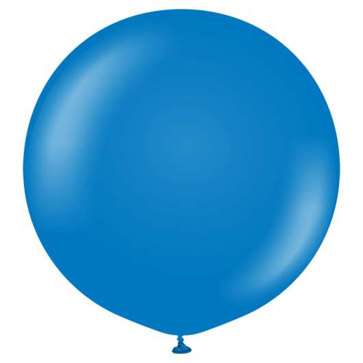 Blå Gigantiska Latexballonger Blue 2-pack