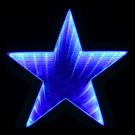 Blå Stjärna LED