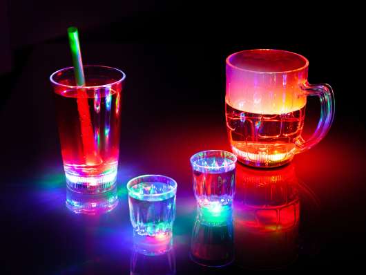 Blinkande Partyglas Ölglas