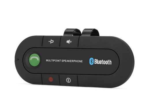 Bluetooth Handsfree-högtalare för bilen, BT 4.0, 20h taltid, 1000h standby, röstuppringning via Siri/Google Now