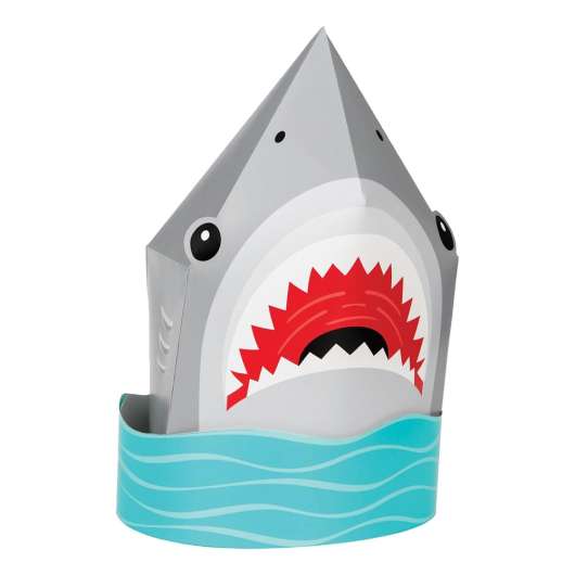 Bordsdekoration 3D Shark Party - 1-pack