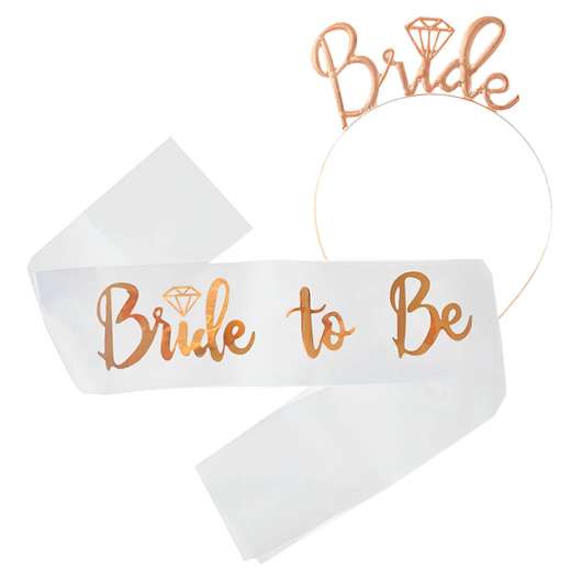Bride To Be Ordensband och Diadem