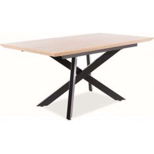 Capitol matbord 160-200 cm - Ek/svart