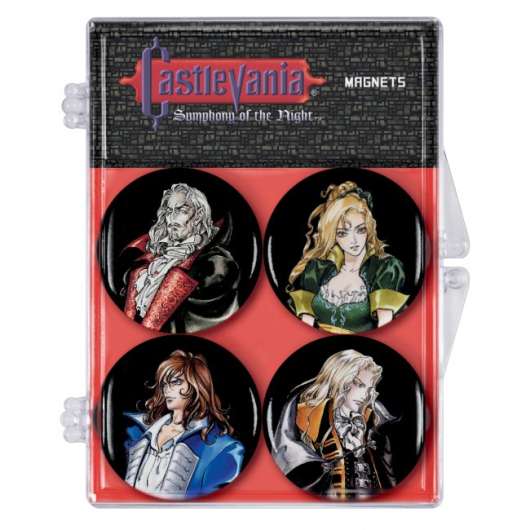 Castlevania - Symphony of the Night Magnet 4-Pack Set