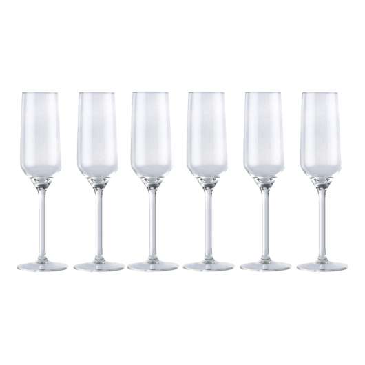 Champagneglas - 6-pack