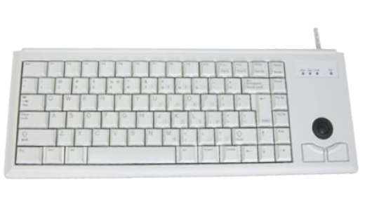 Cherry Compact Keyboard, kompakt tangentbord med trackball, US layout,