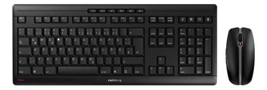 Cherry Stream Desktop, keyboard and mouse combo kit, black
