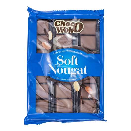 Choco Woko Soft Nougat Choklad & Jordnöt - 162 gram