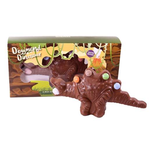 Chokladägg Dinosaurie Brun