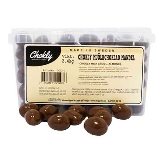 Chokly Mjölkchoklad Mandel Storpack - 2