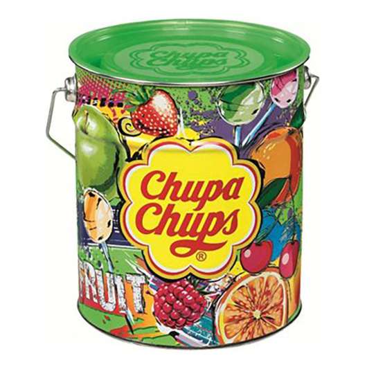 Chupa Chups Fruktmix i Burk - 1,8 kg