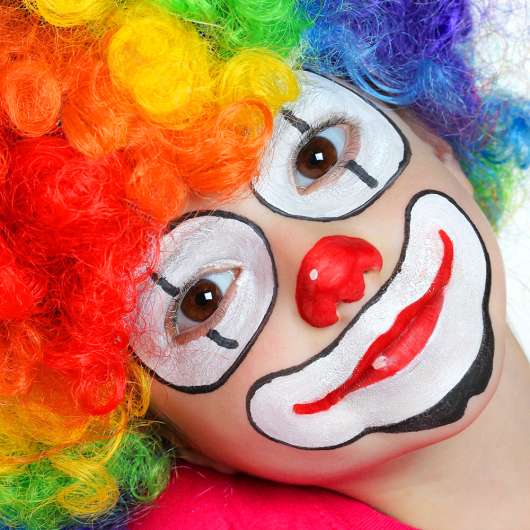 Clown Ansiktsmålning Set Barn