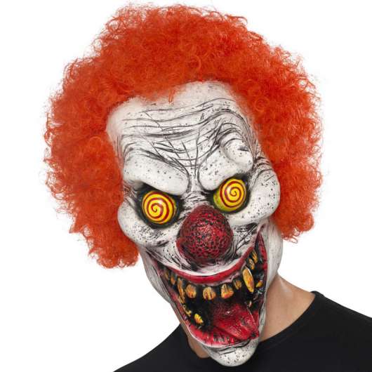 Clown Mask Hypnotiserande