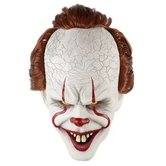 Clown Mask Läskig