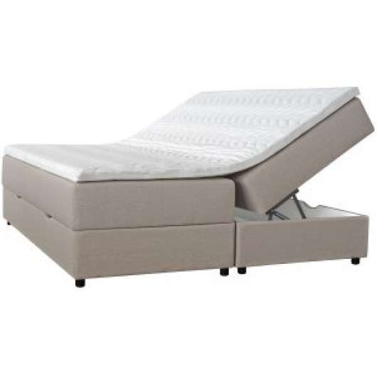 Comfort boxbed säng med förvaring 5-zons pocket