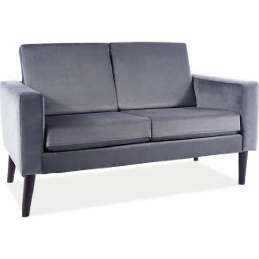 Darla 2-sits soffa sammet
